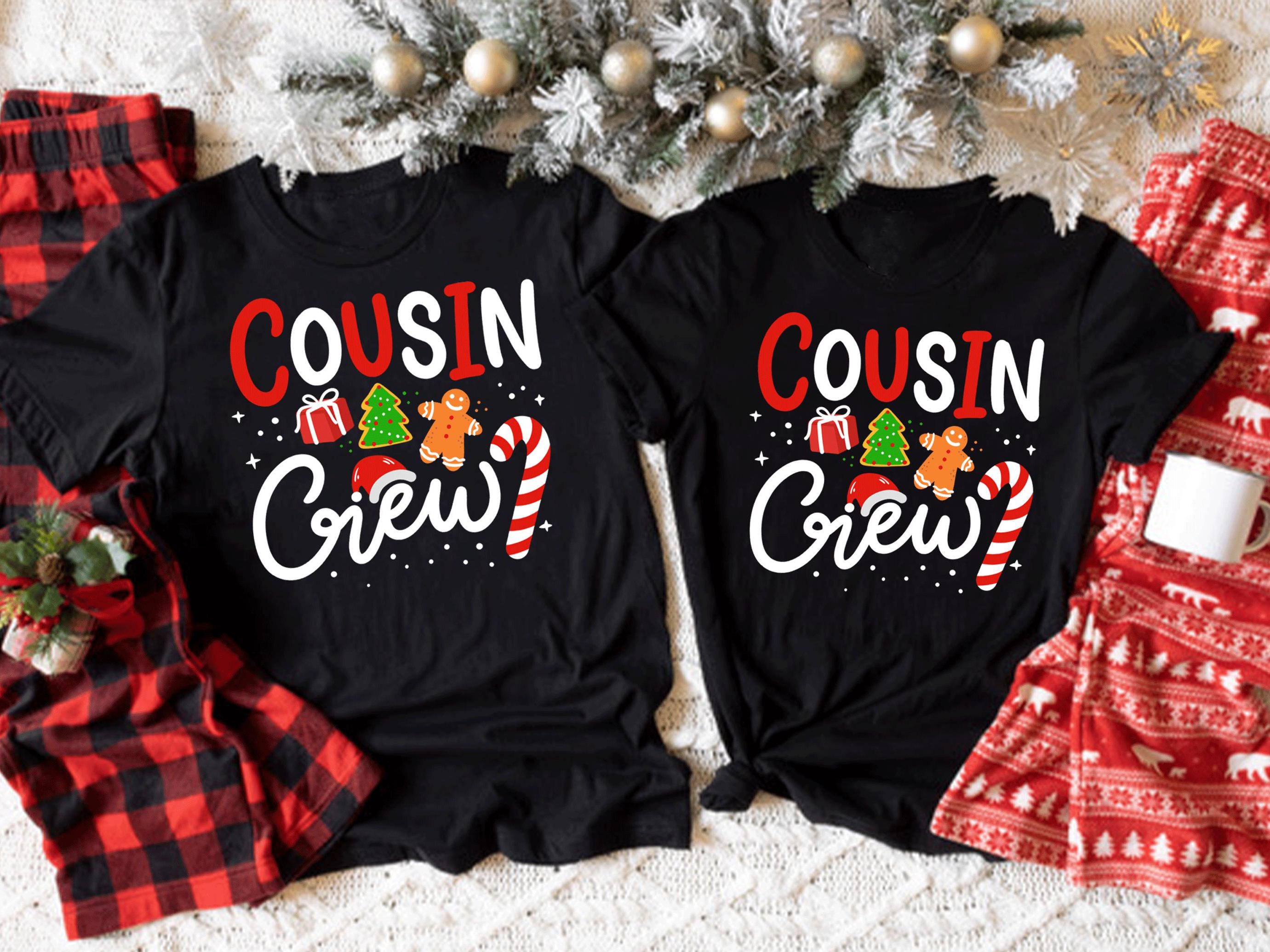 Matching Cousin Crew Christmas T-Shirt