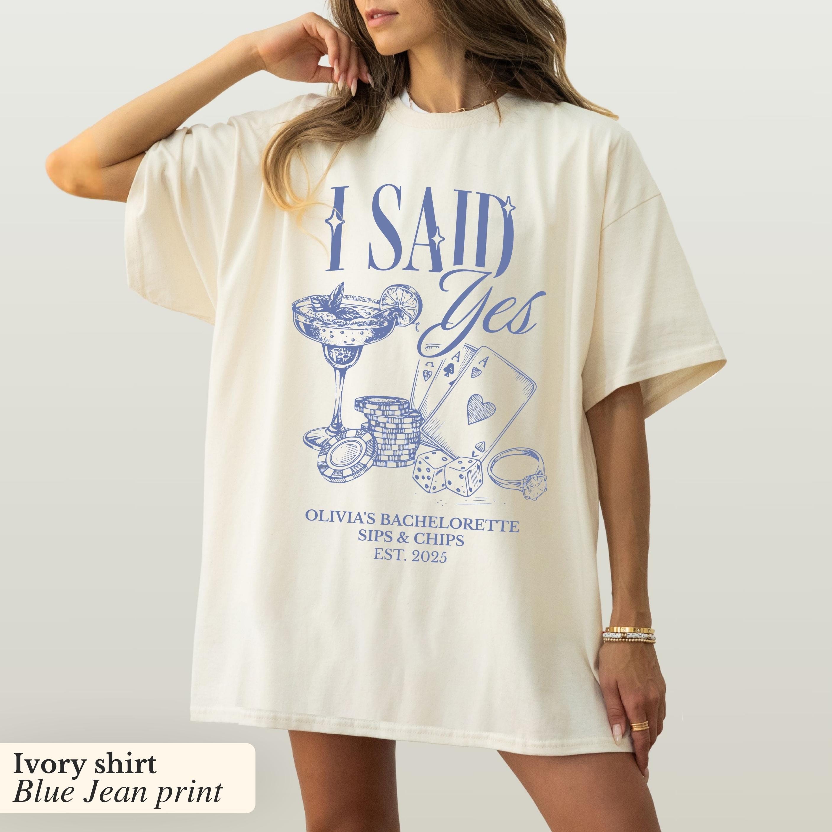 Custom Las Vegas Casino Bachelorette Party T-Shirt view 4