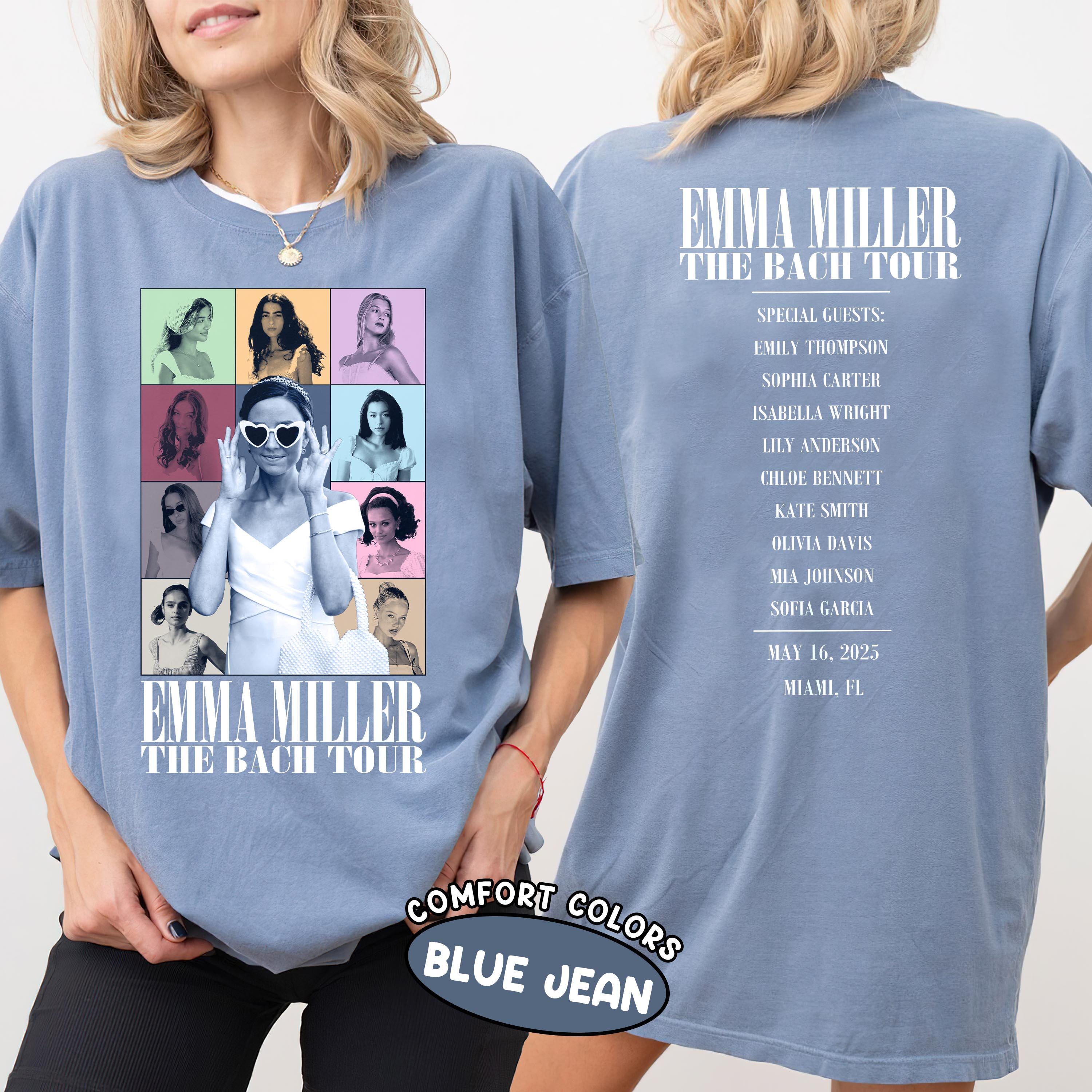 Custom Bach Tour Bridal Party T-Shirt view 5
