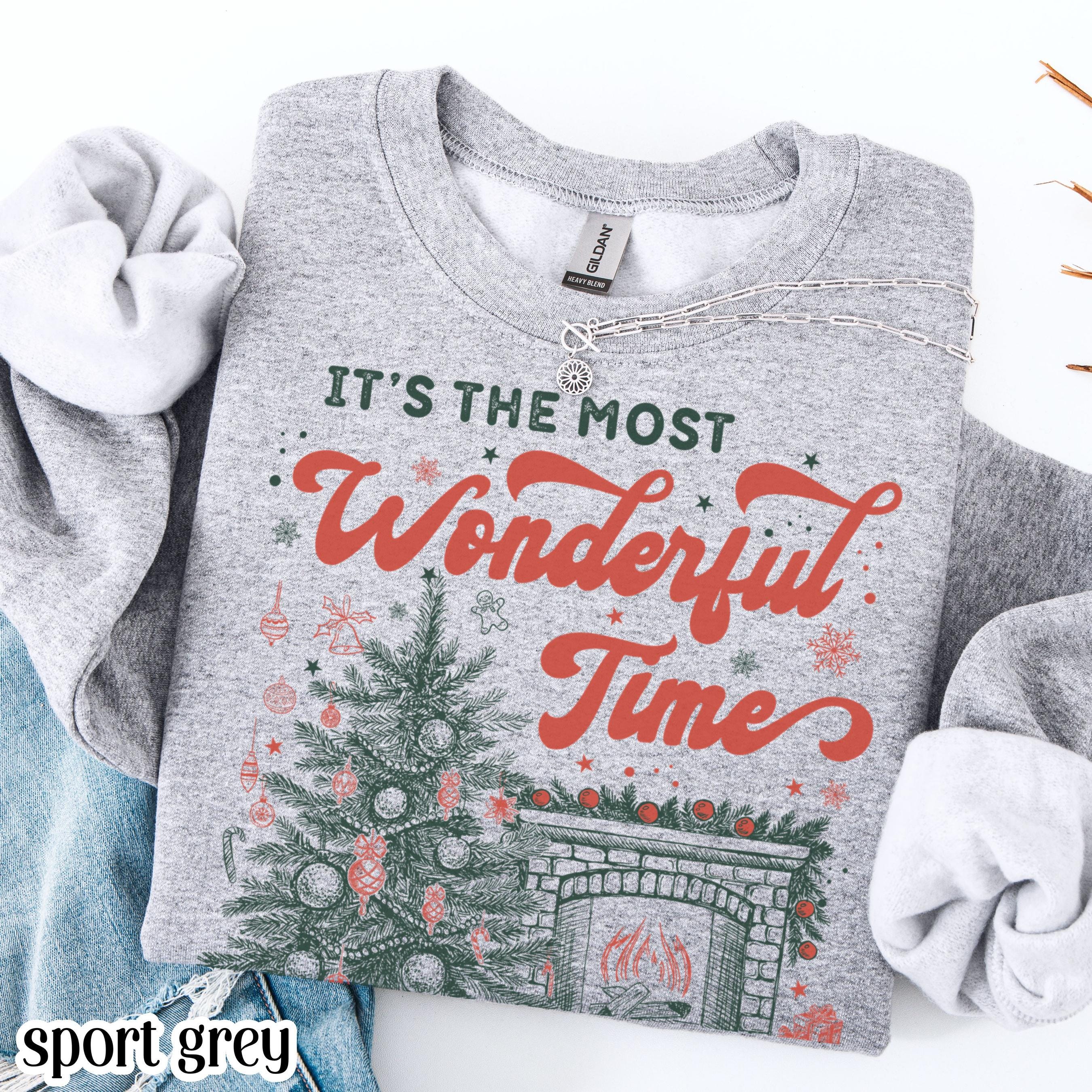 Cozy Christmas Tree Graphic Sweatshirt view 1