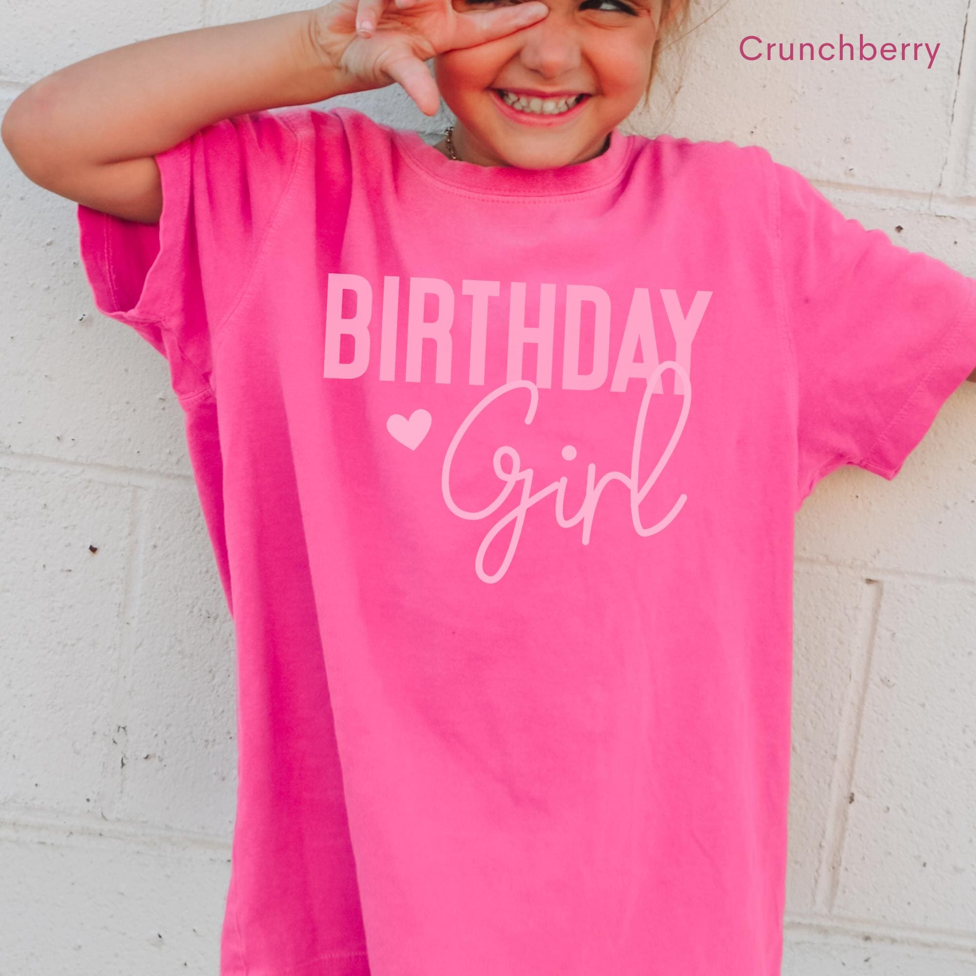 Pastel Birthday Girl T-shirt view 4