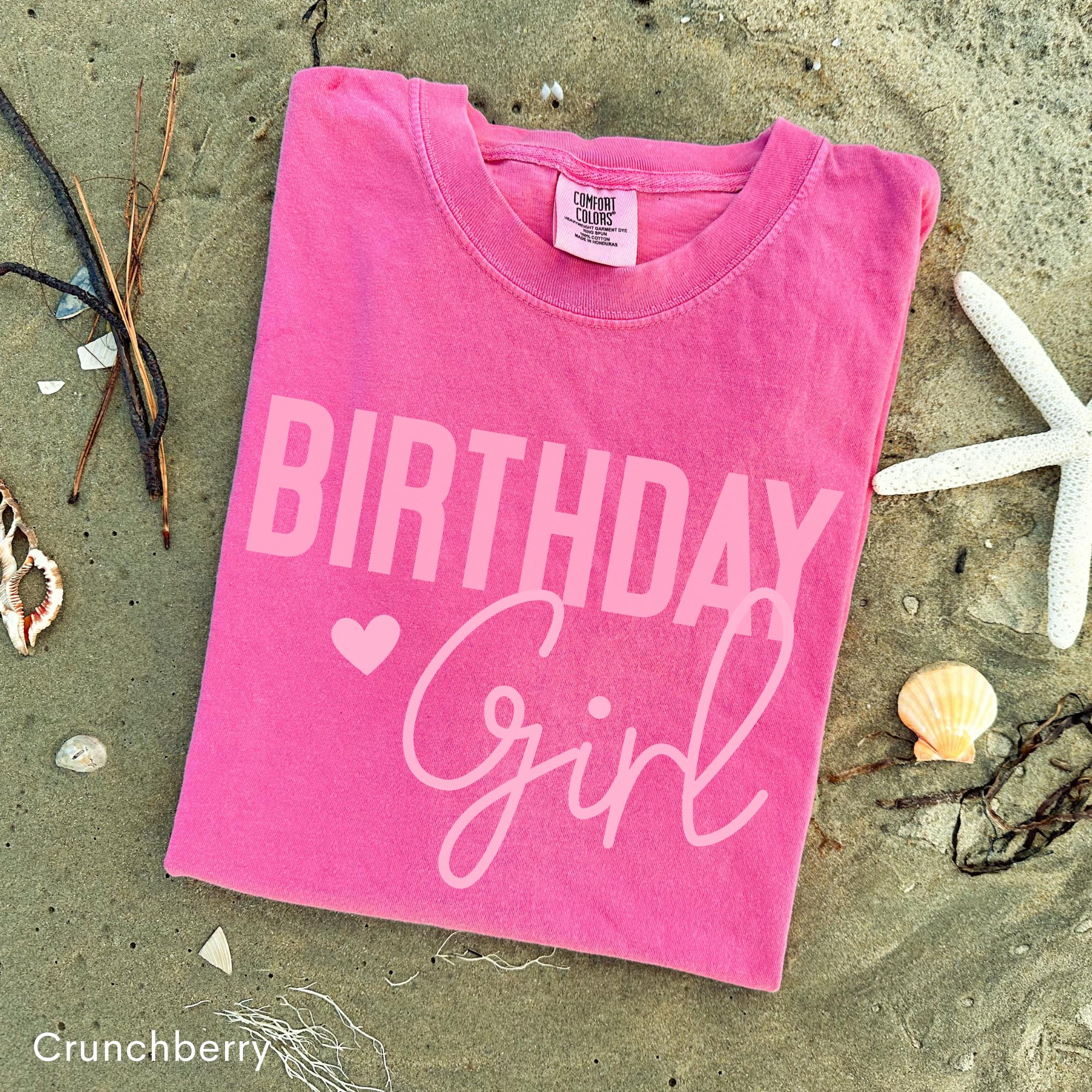 Pastel Birthday Girl T-shirt view 8