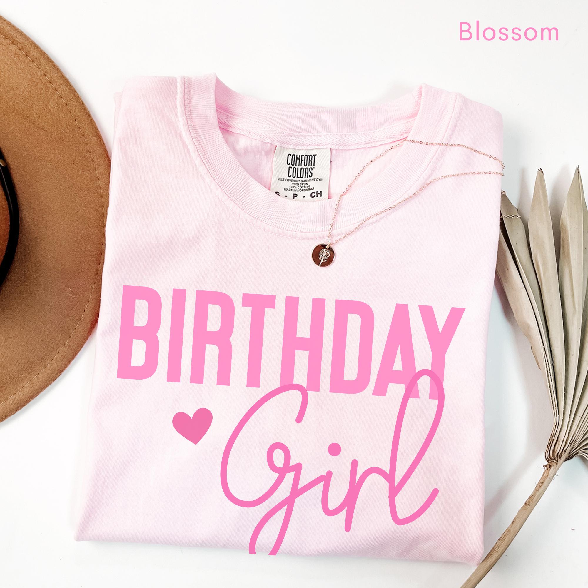 Pastel Birthday Girl T-shirt view 7