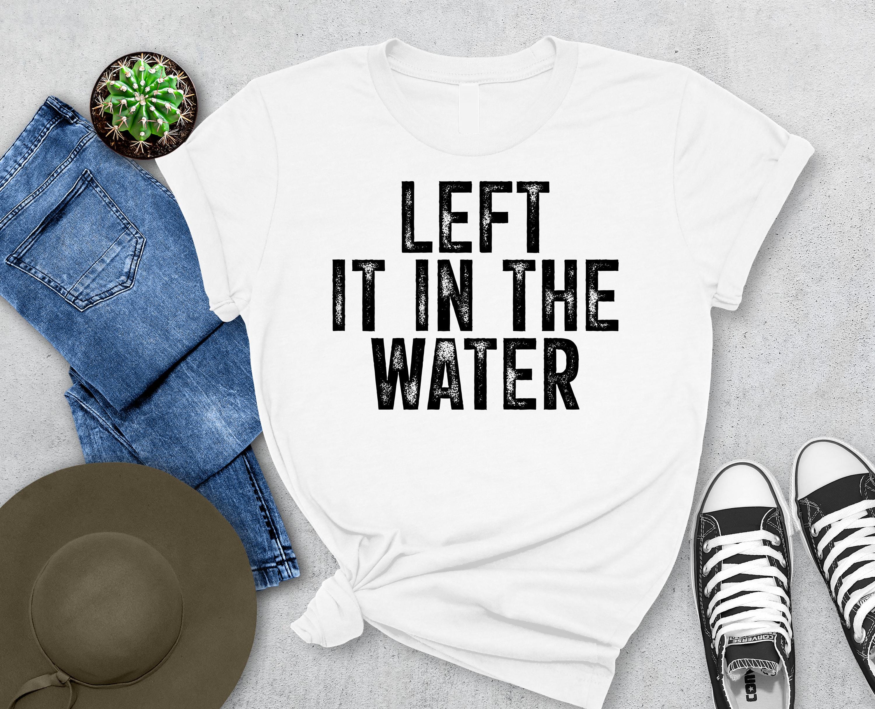 Baptism Shirt | Baptism Gift | Christian Shirt for Women & Men | Religious Tee | Left It in The Water Shirt | Forgiven T-Shirt | Church Tee view 5