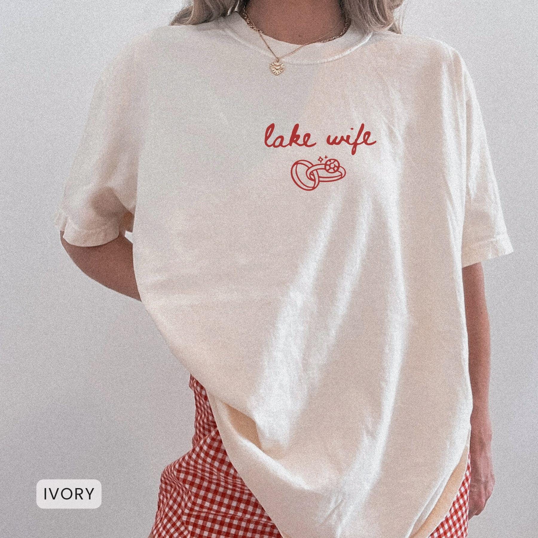 Love on the Lake Custom Aesthetic Bachelorette T-Shirt