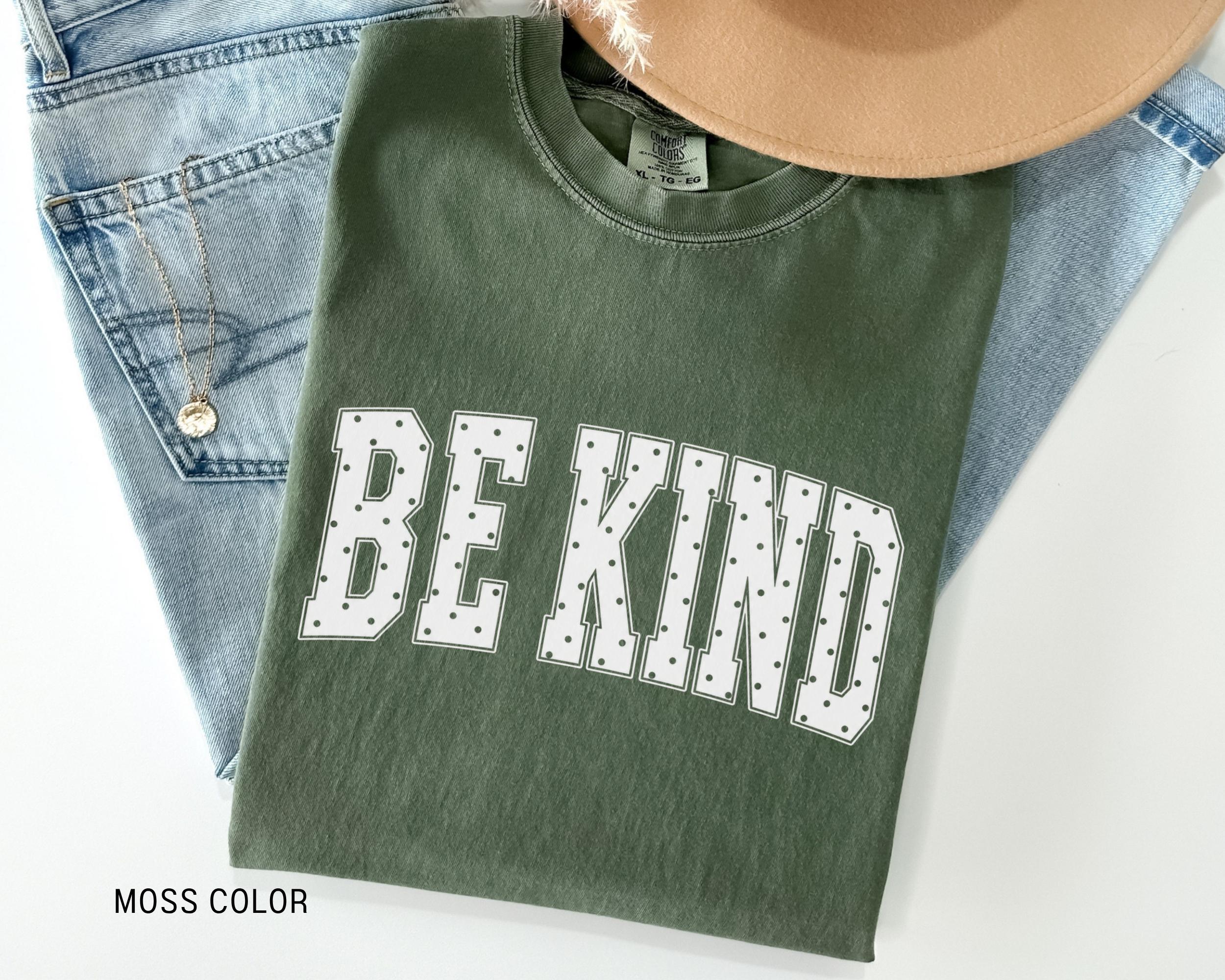 Retro Be Kind Mental Health Awareness Graphic T-Shirt view 6